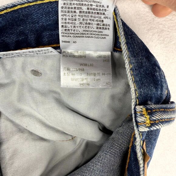 Levi Strauss & Co. 505 Denim‎ Blue Jeans Mens Size 38 x 30 - Picture 4 of 13